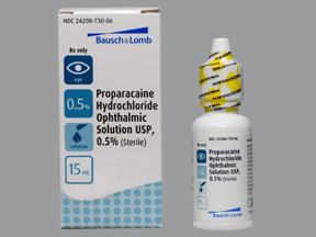 PROPARACAINE HCL (OPHTHETIC) 