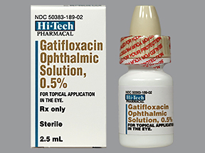 GATIFLOXACIN