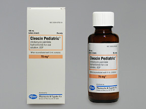 CLEOCIN PEDIATRIC (CLEOCIN PALMITATE) 