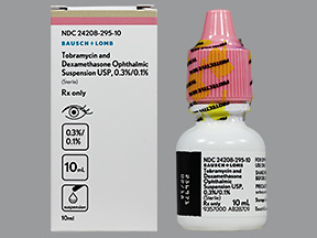 TOBRAMYCIN-DEXAMETHASONE (TOBRADEX) 